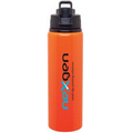 28 Oz. Neon Orange H2go Surge Aluminum Water Bottle
